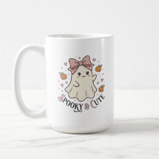 Mug Graphique Halloween Arc Fantôme Mignon Vintage