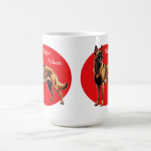 Mug Graphique malinois belge (Centre)
