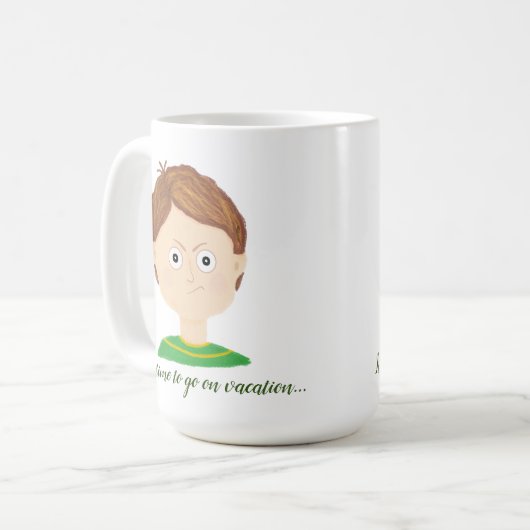 Mug Graphique Mes émotions (Devant gauche)