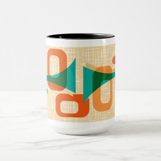 Mug Graphique moderne du milieu du siècle (Centre)