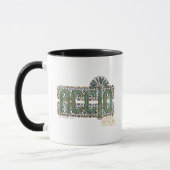 Mug Graphique orthographique Jade Art Déco ACCIO™ (Gauche)
