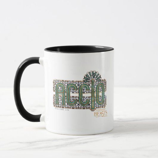 Mug Graphique orthographique Jade Art Déco ACCIO™ (Gauche)