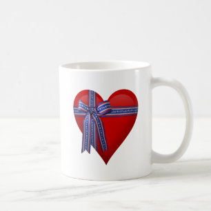 Mug Graphique Patriotic Heart