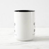 Mug Graphique personnalisé Faites-le vôtre (Centre)