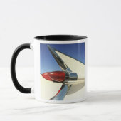 Mug Graphique : Plan rapproché d'aileron et de feu (Gauche)