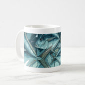 Mug Graphique Poisson de recherche (Devant gauche)