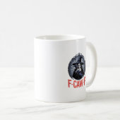 Mug Graphique Rétro Classique F-Caw-F (Devant droit)