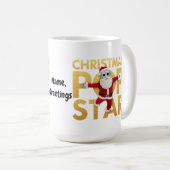 Mug Graphique Robot Père Noël Star de Noël Pop (Devant droit)