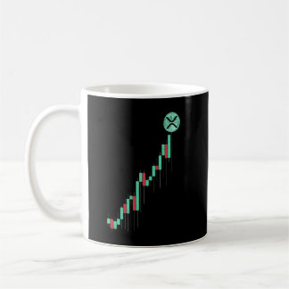 Mug Graphique stock Vers La Pièce De Crypto XRP Ripple