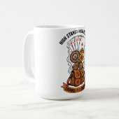 Mug Graphiques à hauts risques et à haute récompense C (Devant gauche)