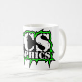 MUG GRAPHIQUES DE DCS (Devant droit)