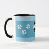 Mug Graphiques de Keeshond - art original mignon de (Gauche)