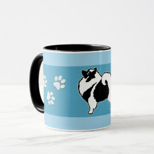 Mug Graphiques de Keeshond - art original mignon de