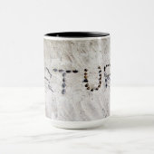 Mug Graphiques de la nature dans le sable (Centre)
