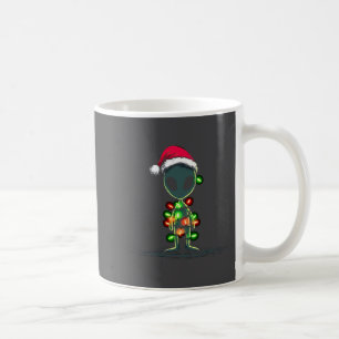 Mug Graphiques de Noël drôles d'alien Lumières Amateur