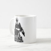 Mug Graphiques noirs et blancs (Devant gauche)