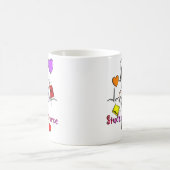 Mug Graphiques uniques des cadeaux 3D (Centre)