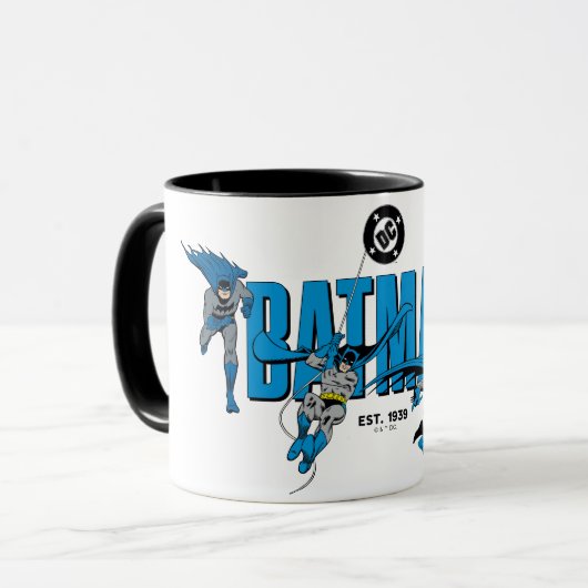 Mug Graphisme Batman Légendes Pour Toujours (Devant gauche)
