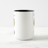 Mug Graphisme d'amour pour animal de compagnie avec em (Centre)