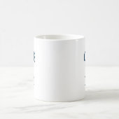 Mug Graphisme d'ancre de nerd de croisière en détresse (Centre)