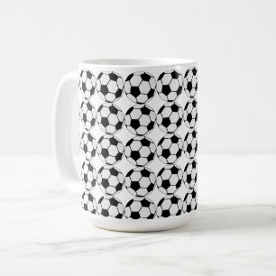 Mug Graphisme de ballon de football classique Fan de s
