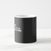 Mug Graphisme de blague rétro pixel de citation (Centre)