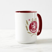 Mug Graphisme de boule de Noël GRYFFINDOR™ (Devant droit)