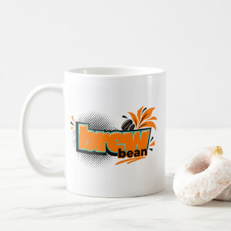 Mug Graphisme de café Grain de Brûlé Rétro – Café Vint