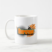 Mug Graphisme de café Grain de Brûlé Rétro – Café Vint (Gauche)