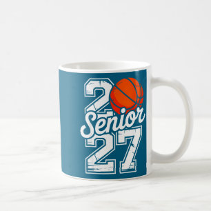 Mug Graphisme de dernière classe de basketball 2027