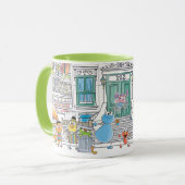 Mug Graphisme de Doodley les amis de Sésame (Devant gauche)