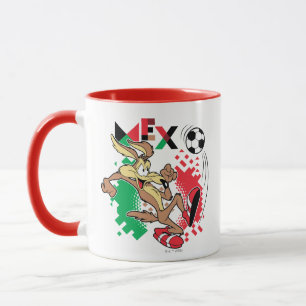 Mug Graphisme de football de l'équipe du Mexique WILE