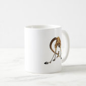Mug Graphisme de girafe amusant – Design d'animal mign (Devant droit)