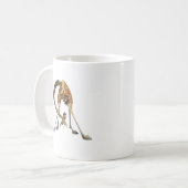 Mug Graphisme de girafe amusant – Design d'animal mign (Devant gauche)