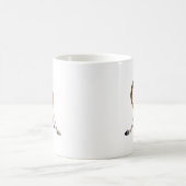 Mug Graphisme de girafe amusant – Design d'animal mign (Centre)