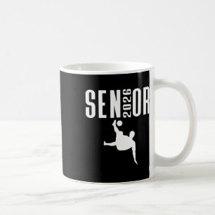 Mug Graphisme de joueur de football à thème sportif se