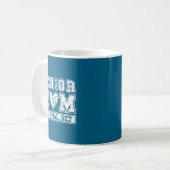 Mug Graphisme de la classe de maman senior de volleyba (Devant gauche)