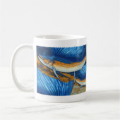 Mug Graphisme de la mer de l'Atlantique (Gauche)