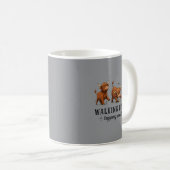 Mug Graphisme de marche (Devant droit)