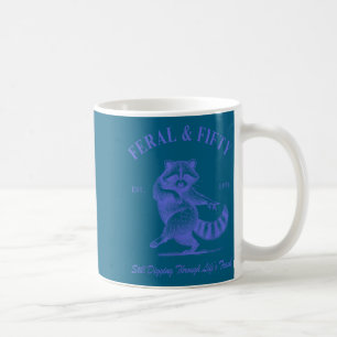 Mug Graphisme de Raton Laveur pour les 50 ans de Feral