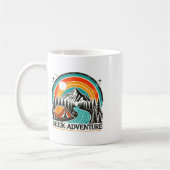Mug Graphisme de recherche d'aventure Explorez le plei (Gauche)
