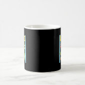 Mug Graphisme de tortue de mer mignonne de mec (Centre)