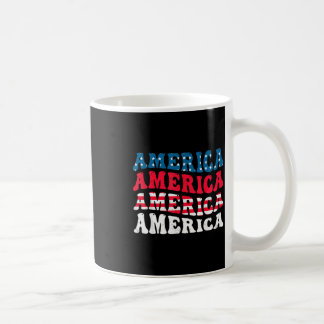 Mug graphisme drapeau américain drôle 4 juillet