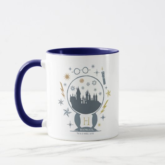 Mug Graphisme du globe de neige HOGWARTS™ (Gauche)
