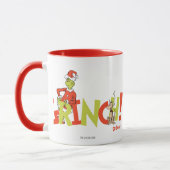 Mug Graphisme du logo du personnage Grinch ! (Gauche)