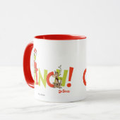 Mug Graphisme du logo du personnage Grinch ! (Devant gauche)