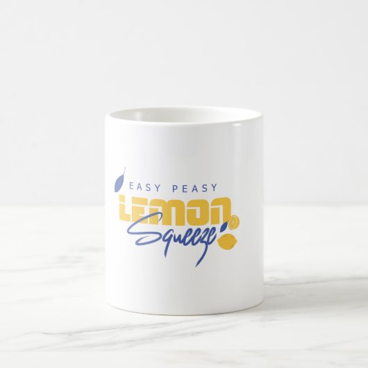 Mug Graphisme Easy Peasy Lemon Squeezy (Centre)