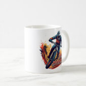 Mug Graphisme et texte de descente (Devant droit)