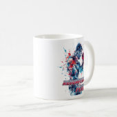 Mug Graphisme et Texte pour les Fans de Boxe (Devant droit)
