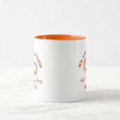 Mug Graphisme Fleur Joyeux Retro (Centre)